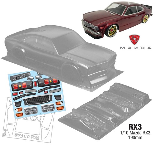 Teamc racing mazda - rx3, 190mm