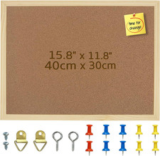 40X30 Cm Bacheca in Sughero