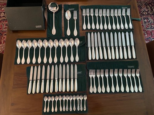 Servizio posate argento 800 - posate,