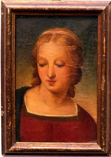 Artista fine 800 madonna - di, '800,