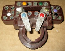 Portalampada faro anteriore Innocenti Lambretta Lui 75 Luna Vega Cometa - usato