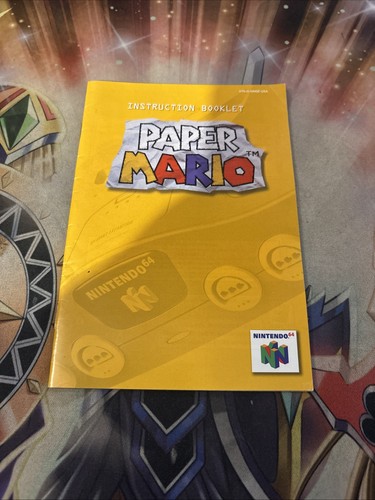 Paper mario nintendo n64 - nintendo, 64