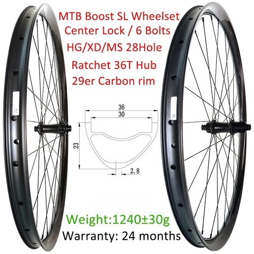 Set ruote 29er mtb - ruote,