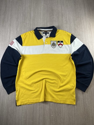 Polo rugby tommy - hilfiger, uomo