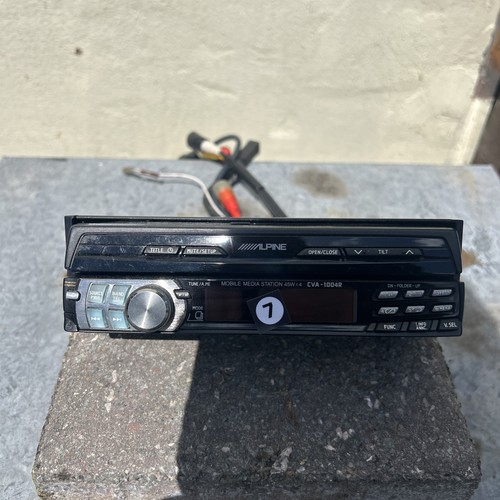 Alpine cva 1004r radio din - radio, 1