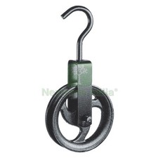 1PZ CARRUCOLA IN GHISA Ã¸