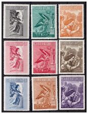 VATICANO - 1956   POSTA AEREA  ARCANGELO GABRIELE  SERIE  NUOVA ** MNH