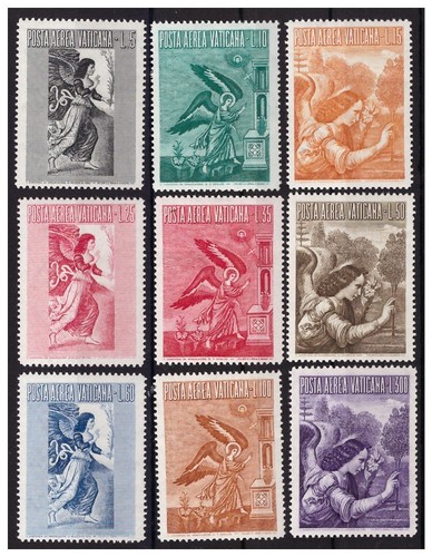 Vaticano 1956 posta - , aerea