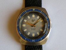 CAMIF-"20 ATMOS"-AUTOMATIC-OVERSIZE(41 X 45,6 MM)-LUNETTA BAKELITE-ACCIAIO-200 M