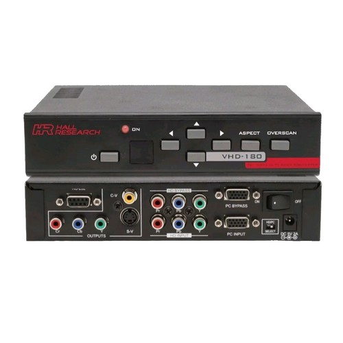 Hall research vhd - research, vhd-180