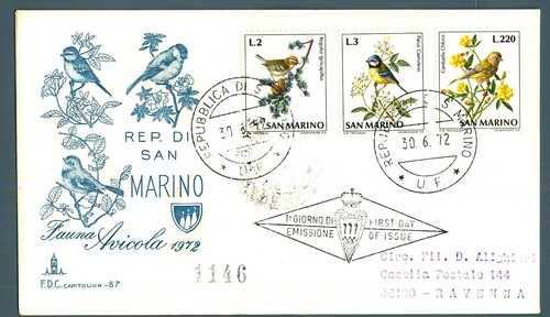 San marino fdc - -,