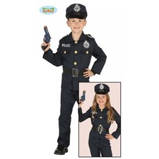 Poliziotto Costume Bimbo/Bimba