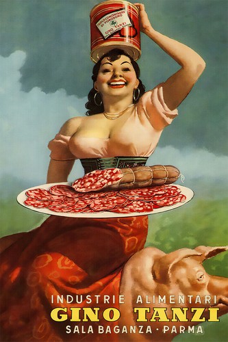 360963 poster stampa food lady - 360963,