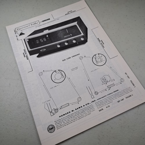 Zenith manuale f472w3 radio - zenith,