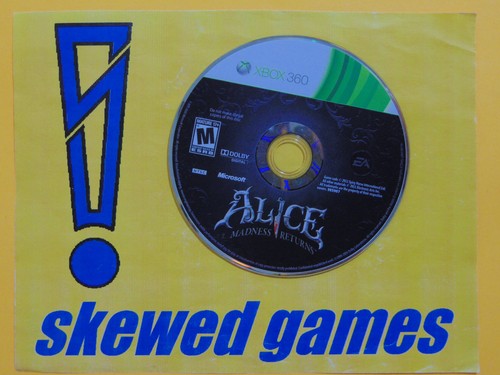 Alice madness returns - alice, disc