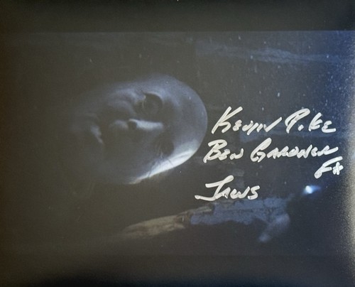 Kevin pike jaws firmato - jaws,