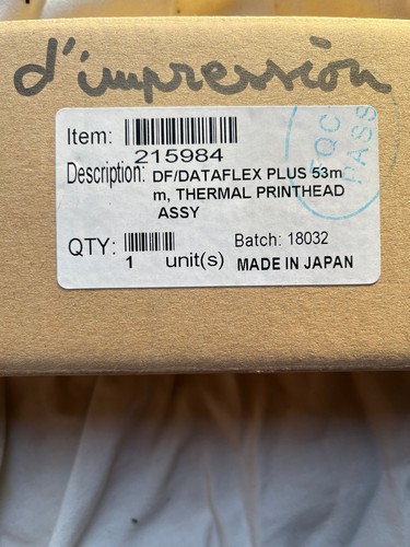 Videojet dataflex plus - videojet,