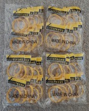 NUOVI braccialetti Nike Livestrong Lance Armstrong Foundation, lotto di 40