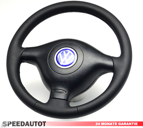 Volante pelle appiattito - in, vw