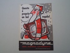 advertising Pubblicità 1959 MAGNADYNE TELEVISORI