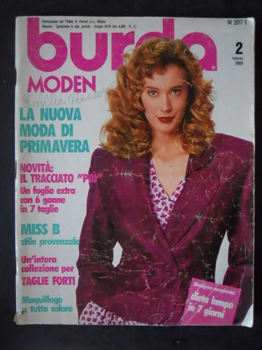 Burda 1989 completo di - 1989,