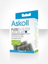 ASKOLL PURE IN S RICAMBIO MATERIALI FILTRANTI SPUGNE CARBONE FILTRO ACQUARIO
