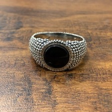 Onice Nera Anello di Design