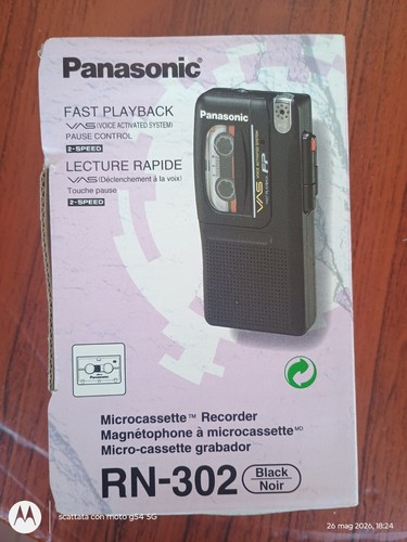 Mini registratore panasonic - mini,