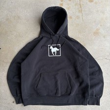 Felpa con cappuccio retrò Deftones bianca scatola pony logo S-5XL