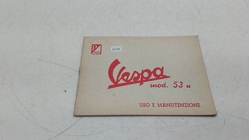Piaggio vespa 125 mod 53u - 125, mod.