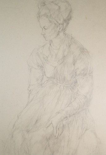 Disegno matita donna - disegno,