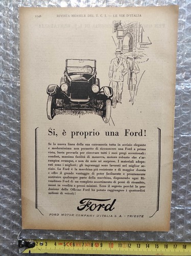 Antica pubblicità 1926
