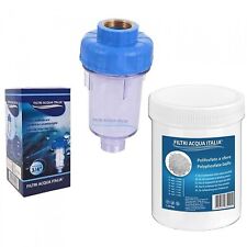 Filtro Anticalcare Lavatrice Lavastoviglie con Ricarica di Polifosfati 1,50 Kg.