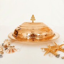 Piatto da portata in rame