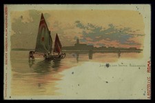 cartolina VENEZIA laguna con