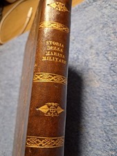 Sue STORIA DELLA MARINA MILITARE di tutti i popoli 1841 con tavole fuori testo 