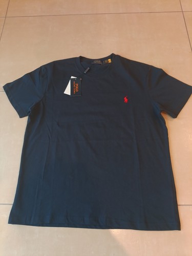 Shirt blu polo ralph lauren - t-shirt,