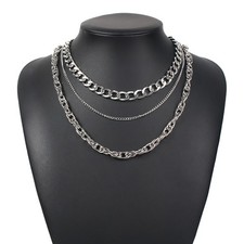 Collana catena multistrato hip