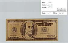 BILLET USA - 100 DOLLARI -