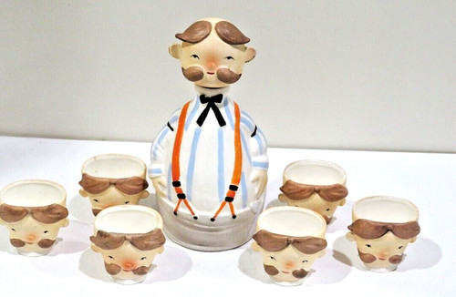 Lefton set decanter - lefton, da