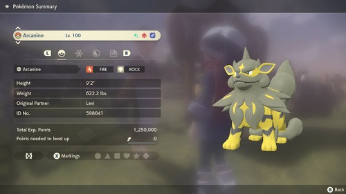 Shiny alpha arcanine hisui - alpha,