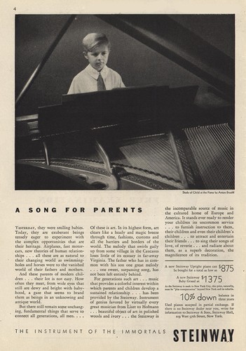 Pianoforte steinway 1931 - pianoforte, 1931: