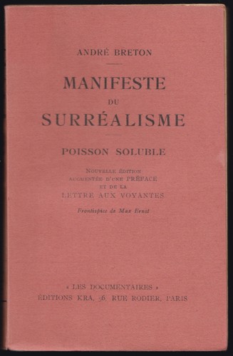 André breton manifeste du - andré,