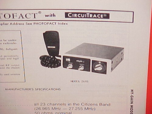 1977 gain radio service - hy-gain,