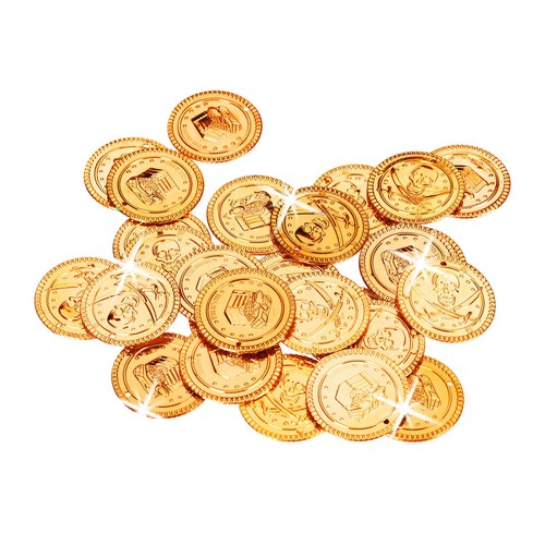 Monete oro per - per, pirati