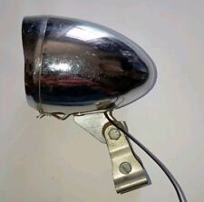 FANALINO FRONTALE METALLO E PLASTICA LUCE BICICLETTA D'EPOCA SUPERLUX VINTAGE 