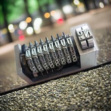 8 Digits Numbering Machine