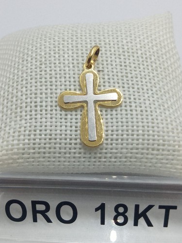 Croce oro 750 carati - in,