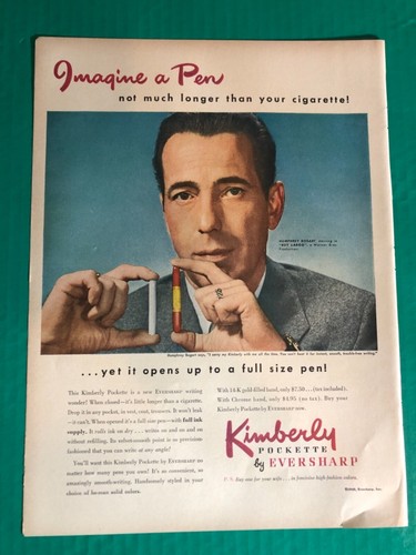 Pubblicità penna kimberly - penna,