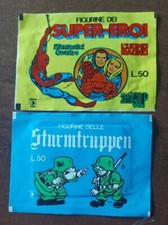 2 BUSTINE FIGURINE SIGILLATE SUPER-EROI E STURMTRUPPEN  - OTTIME -